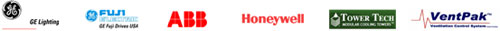 GE Lighting - GE Fuji Electric - ABB - Honeywell - Tower Tech - VentPak